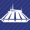 Handle 500 Peeps On Space Mountain CA